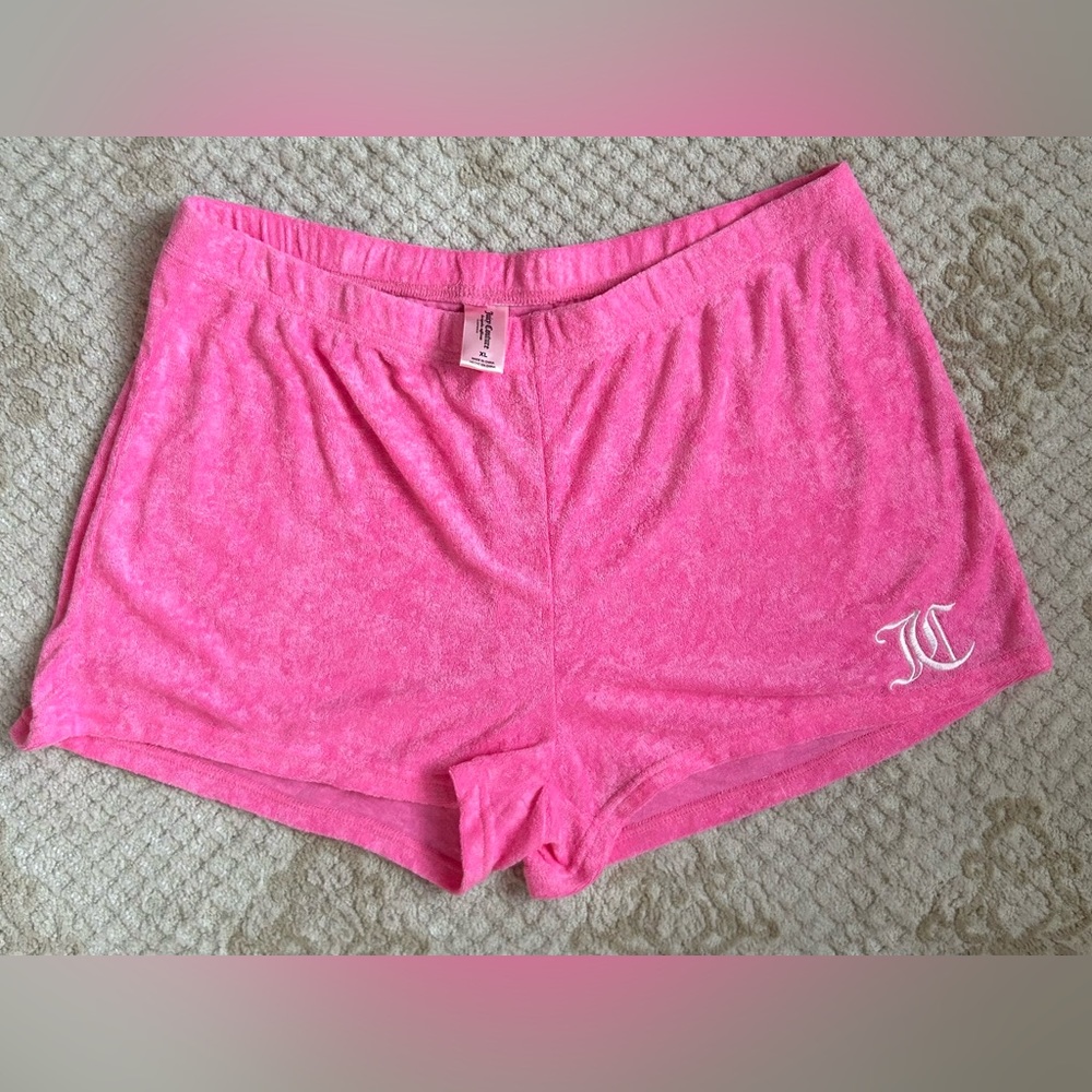 Hot pink Juicy Couture terrycloth pj pants